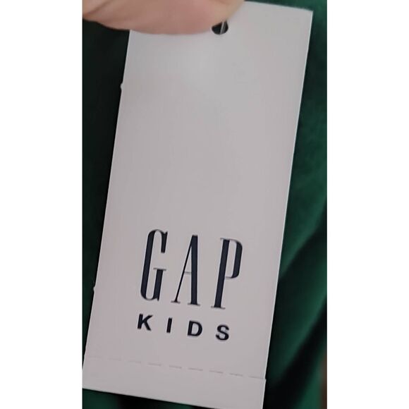 Gap Kids Sweatshirt NWT Crew neck Ivan Green Size Small (6-7) - Picture 4 of 9